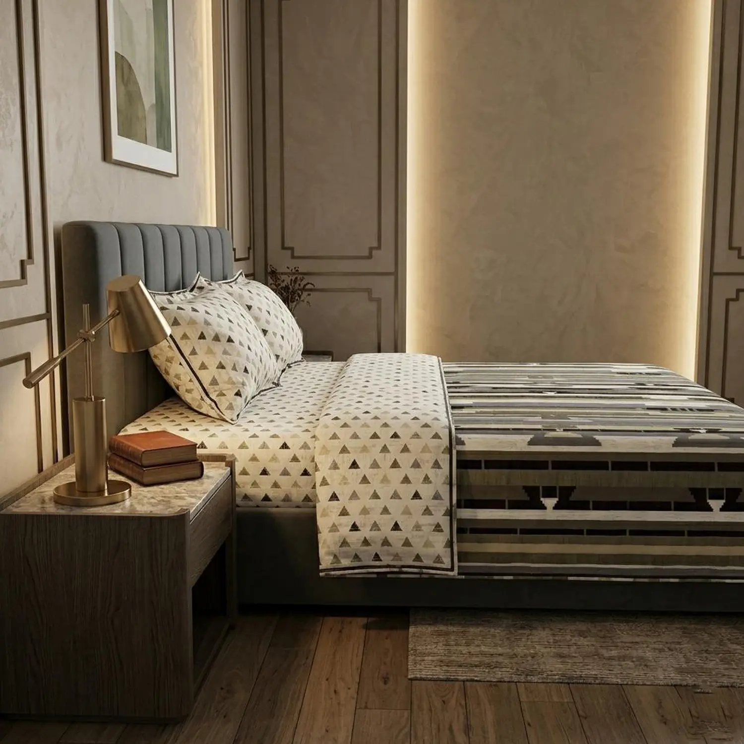 Earth Tone & Boho Bedding